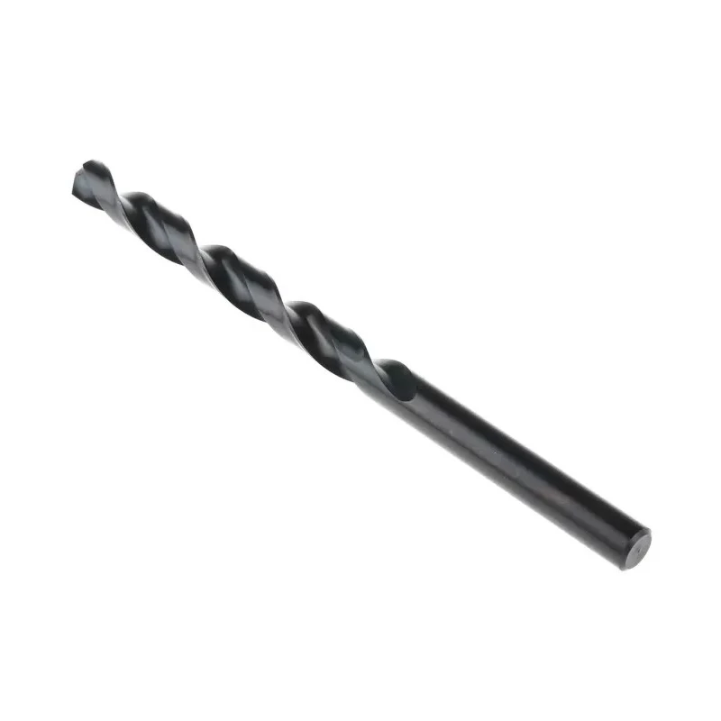 Dormer High Speed Steel Twist Drill Bit 1 in Size, 205mm Overall Length, 12.5mm Shank Cylindrical, Bright Finish A11012.5