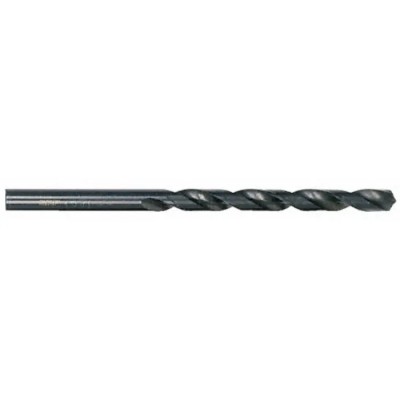 Dormer High Speed Steel Twist Drill Bit 1 in (25.4 mm), Overall Length 205 mm, Cylindrical Shank, Bright Finish A11013.0