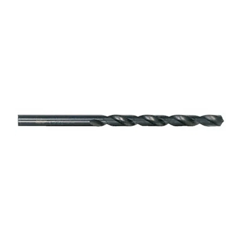 Dormer High Speed Steel Twist Drill Bit 1 in (25.4 mm), Overall Length 205 mm, Cylindrical Shank, Bright Finish A11013.0