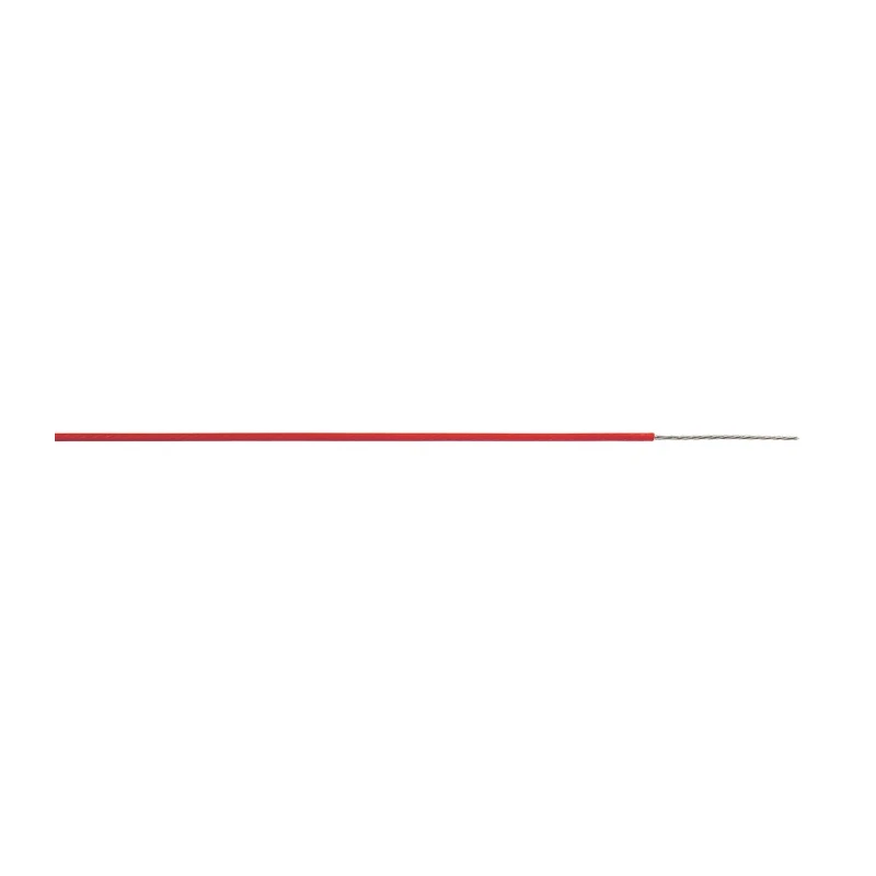 AXINDUS KU Series Red 0.38 mm² Hook Up Wire, 22 AWG, 7 x 0.25 mm Strands, 1.1 mm Diameter, 250 m Length, Ethylene KU0122R