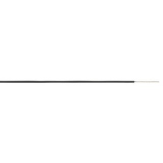 AXINDUS Hook Up Wire Black 1.34 mm² 16 AWG, 600V, 250m Length, Polytetrafluoroethylene Jacket, Flame Retardant KZ0509N