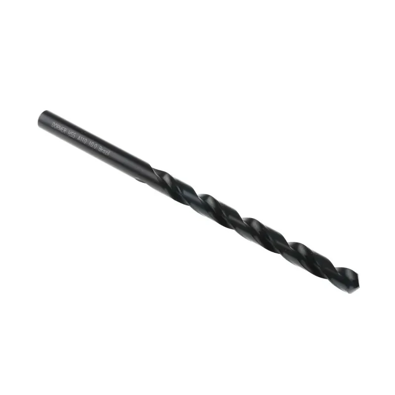 Dormer High Speed Steel (HSS) Drill Bit 1 inch Size, 184mm Overall Length, 10mm Cylindrical Shank A11010.0