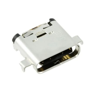 JAE Right Angle Surface Mount Female 1 Port USB Type C USB Connector USB 3.1 DX07B024JJ1R1500