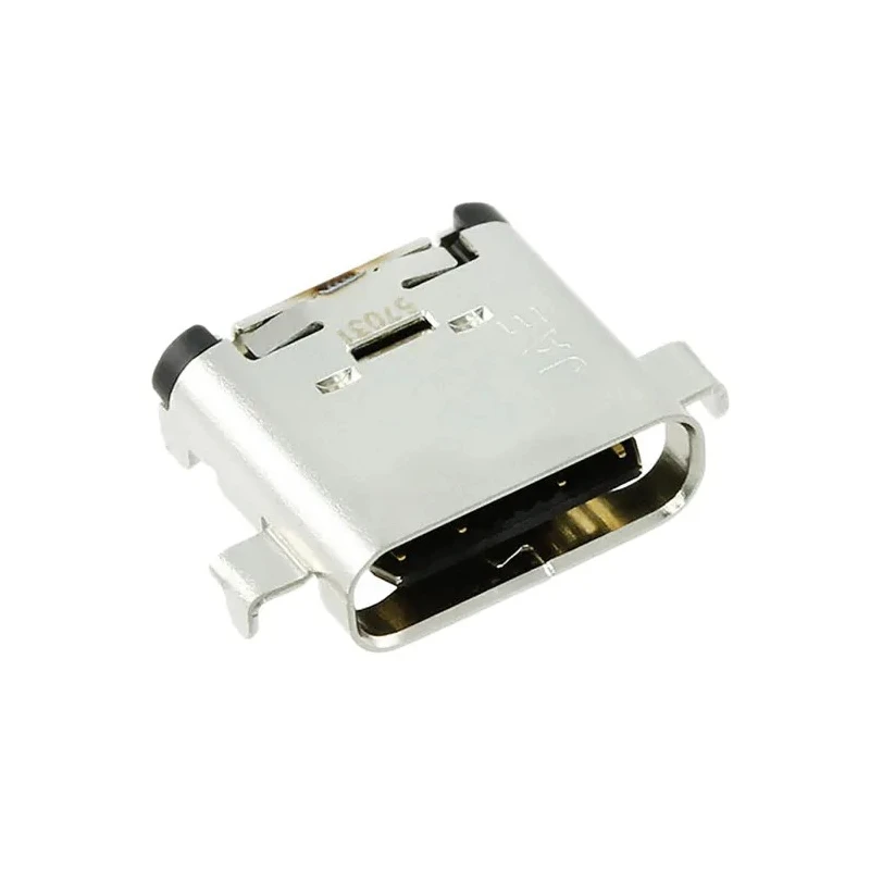 JAE Right Angle Surface Mount Female 1 Port USB Type C USB Connector USB 3.1 DX07B024JJ1R1500