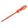 ITL Insulated Tools Ltd Insulated Screwdriver, 150 mm Blade, 227 mm Overall Length, VDE/1000V Approved, Nylon 11 911-1102
