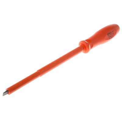 ITL Insulated Tools Ltd Insulated Screwdriver 203 mm Blade Nylon 11 Handle Alloy Steel Blade VDE/1000V Approved 911-1124