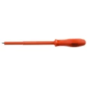 ITL Insulated Tools Ltd Insulated Screwdriver 203 mm Blade Nylon 11 Handle Alloy Steel Blade VDE/1000V Approved 911-1124