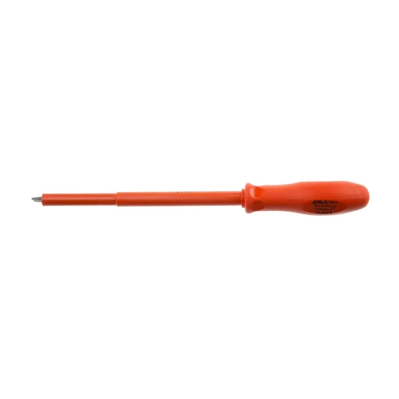 ITL Insulated Tools Ltd Insulated Screwdriver 203 mm Blade Nylon 11 Handle Alloy Steel Blade VDE/1000V Approved 911-1124