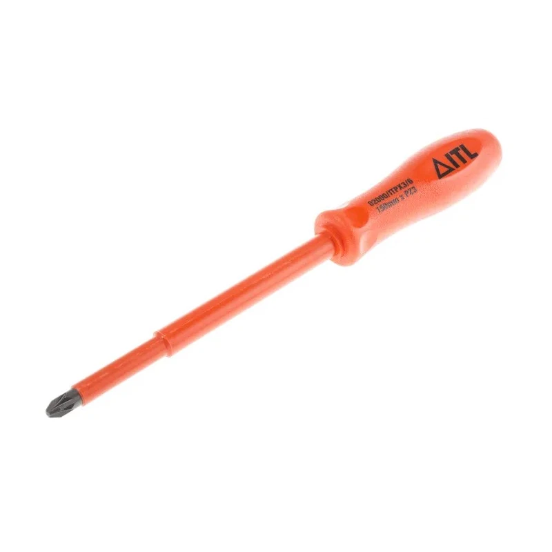 ITL Insulated Tools Ltd Insulated Screwdriver PZ3 Tip 150mm Blade Nylon 11 Handle 1000V VDE Approved 253mm Overall 911-1146
