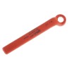 ITL Insulated Tools Ltd Offset Ring Spanner 10 mm, 95mm Overall Length Chrome Vanadium Steel Insulated VDE/1000V