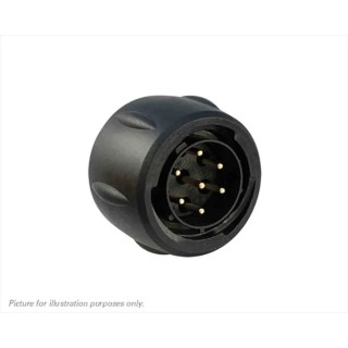Souriau Sunbank by Eaton Circular Connector, 8 Contacts, Cable Mount, Socket Male, IP68 IP69K Rated, 32V, 10A, UTS6128P