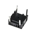 MEC IP67 Black Tactile Switch Round, SPST 50mA 24V dc, PCB Mount 