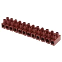 RS PRO Disconnect Terminal Block 12-Way 16mm² Wire 76A Screw Terminal 450V Italy 910-6788