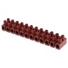 RS PRO Disconnect Terminal Block 12-Way 16mm² Wire 76A Screw Terminal 450V Italy 910-6788