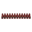 RS PRO Disconnect Terminal Block 12-Way 16mm² Wire 76A Screw Terminal 450V Italy 910-6788
