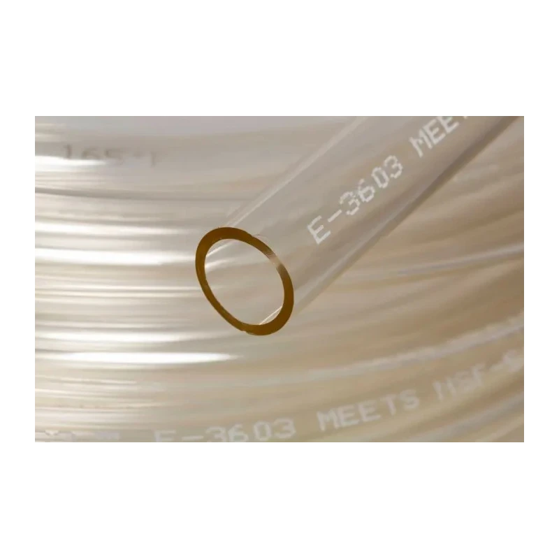 Saint-Gobain Industrial & Consumer Solutions Polyvinyl Chloride Flexible Tubing 6.4 mm ID, 15.9 mm OD, Clear, 15 m ACF00020