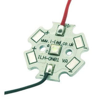 Intelligent LED Solutions OSLON Signal PowerStar LED Array 1-LED Blue, 1A Current, 0.98W Power ILH-SO01-SIBL-SC211-WIR200.