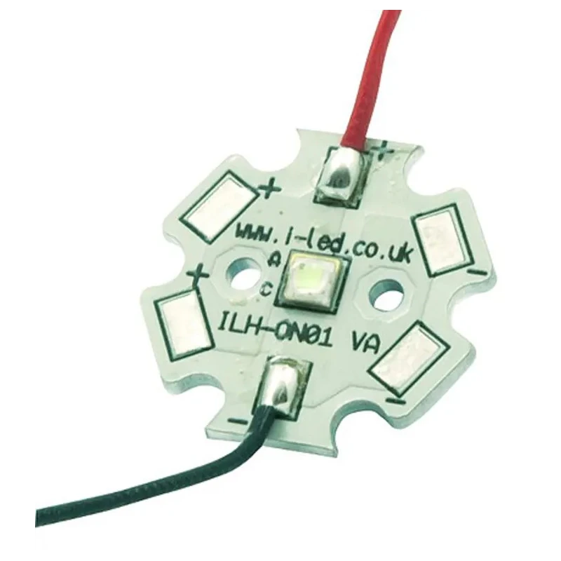 Intelligent LED Solutions OSLON Signal PowerStar LED Array 1-LED Blue, 1A Current, 0.98W Power ILH-SO01-SIBL-SC211-WIR200.