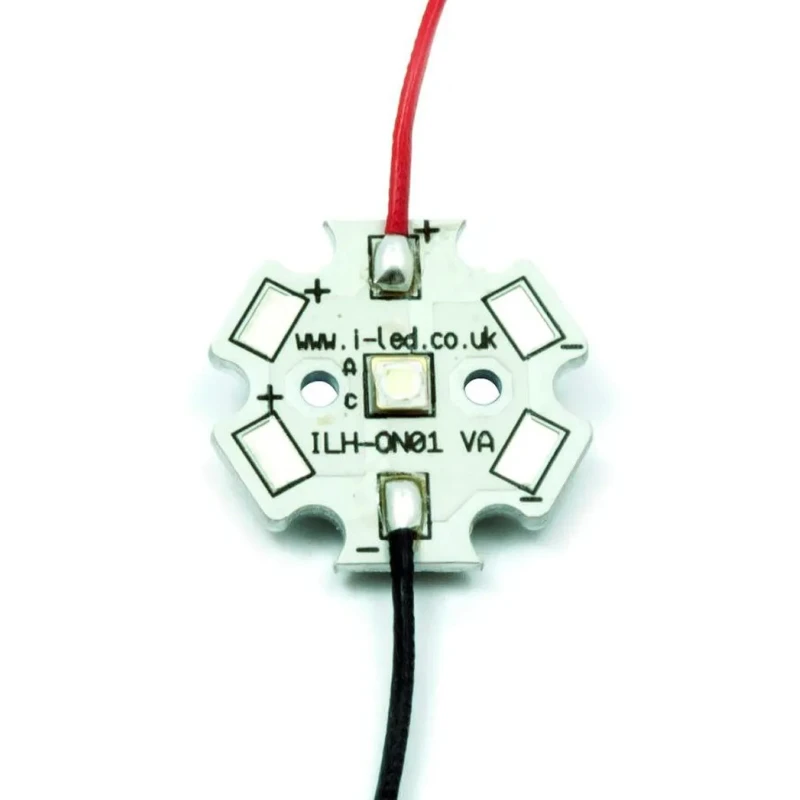 Intelligent LED Solutions OSLON Signal PowerStar LED Array 1-LED Blue, 1A Current, 0.98W Power ILH-SO01-SIBL-SC211-WIR200.