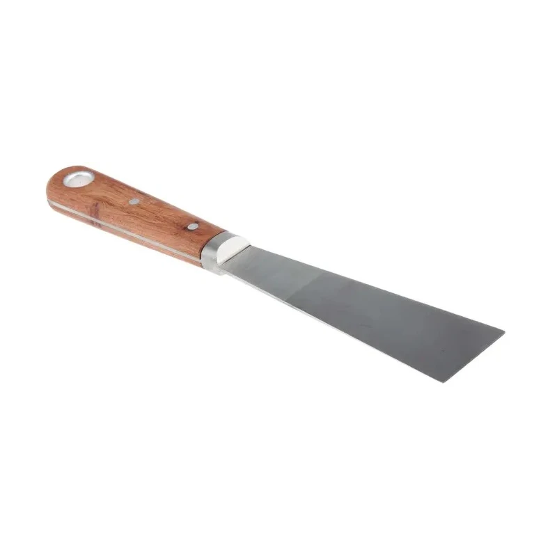 RS PRO Hardwood Putty Knife Scraper with 125 mm Polished Carbon Steel Blade 794-711