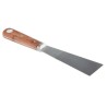 RS PRO Hardwood Putty Knife Scraper with 125 mm Polished Carbon Steel Blade 794-711