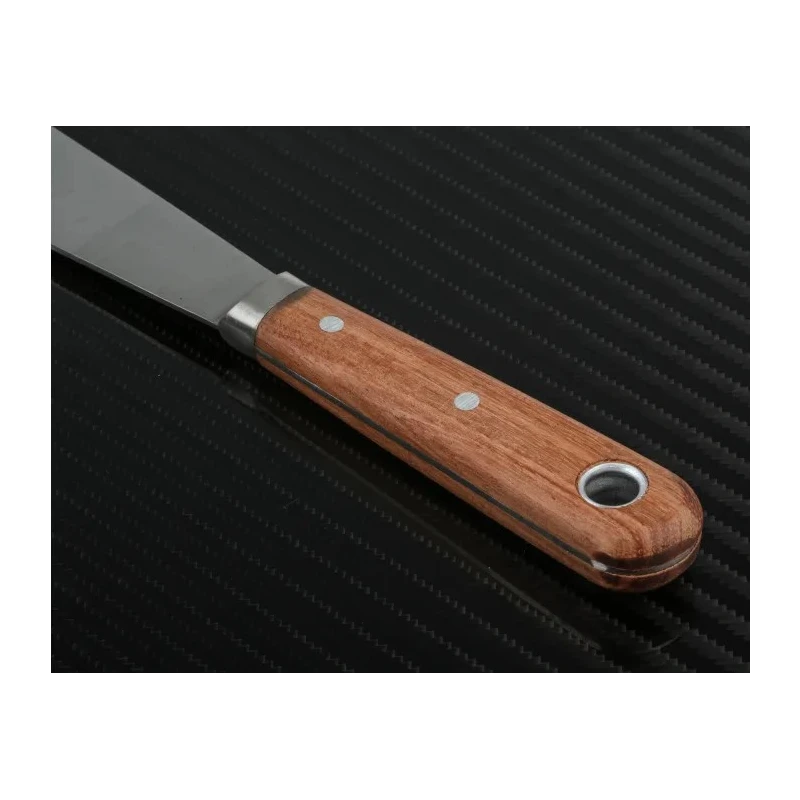 RS PRO Hardwood Putty Knife Scraper with 125 mm Polished Carbon Steel Blade 794-711