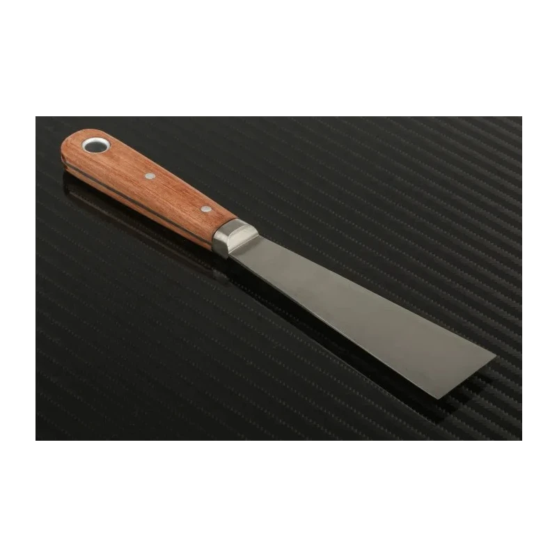 RS PRO Hardwood Putty Knife Scraper with 125 mm Polished Carbon Steel Blade 794-711