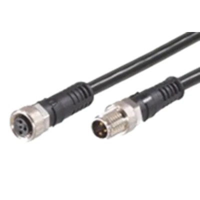 Brad from Molex Sensor Actuator Cable Female 3-way Straight to Male 3-way Straight 1m 60V IP67 1200878704
