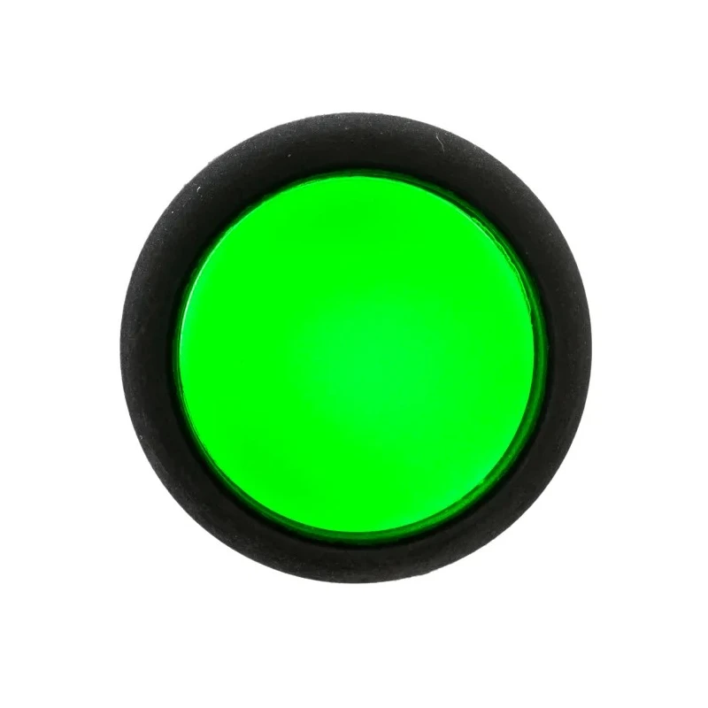 EOZ Illuminated Momentary Push Button Switch Panel Mount 12 mm Cutout SPST Green Blue LED IP67 2.5 kV ac FL12DGB5