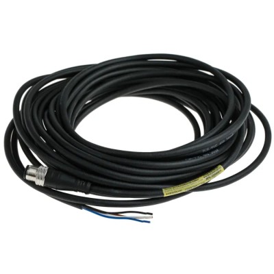 Brad from Molex Male 4 Way M12 to Male 4 Way Unterminated Sensor Actuator Cable, 10 m, 250V, IP67 1200060572
