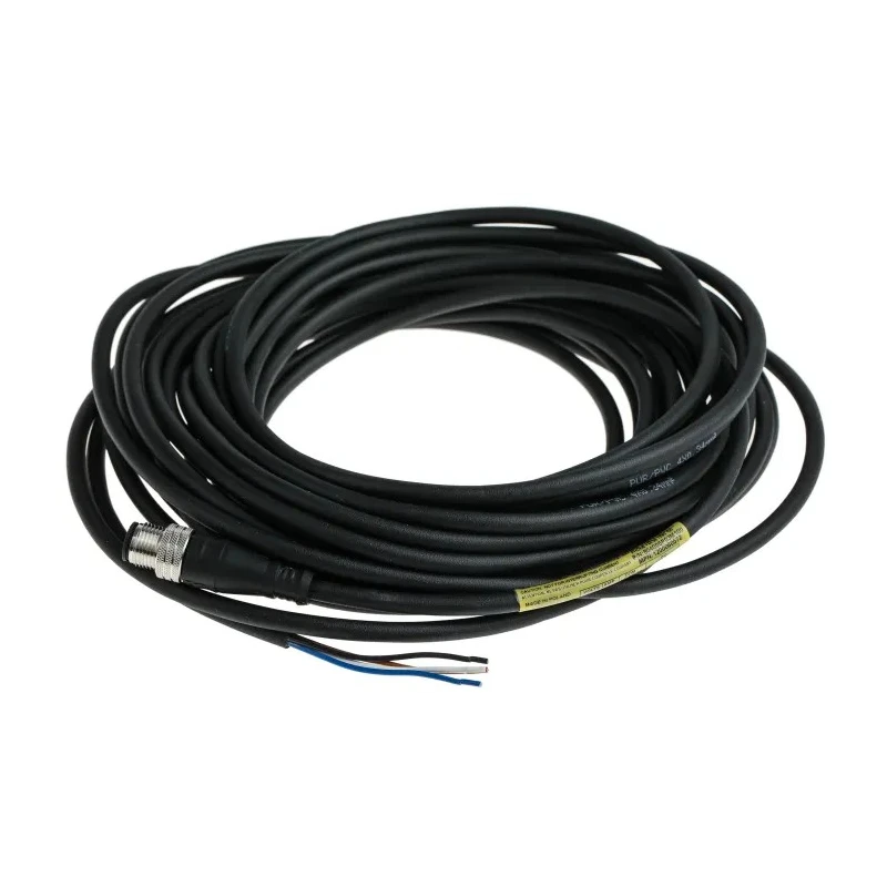 Brad from Molex Male 4 Way M12 to Male 4 Way Unterminated Sensor Actuator Cable, 10 m, 250V, IP67 1200060572