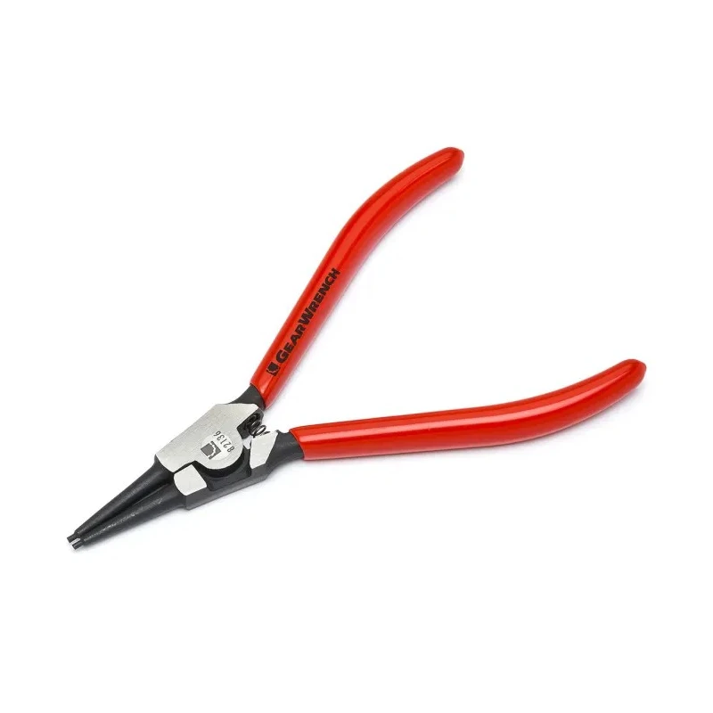 GearWrench Alloy Steel External Circlip Plier with Straight Jaw 9in Overall Length 82142