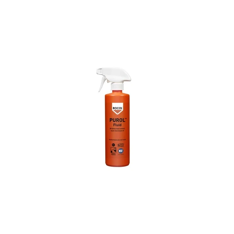 Rocol 500 ml Purol Fluid Multi-Purpose Spray Oil for Food and Industrial Applications 15617