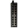 HARTING Unmanaged 16 Port Ethernet Switch 100 Mbps Network Speed 24-48V DC DIN-Rail Mount 24030160010