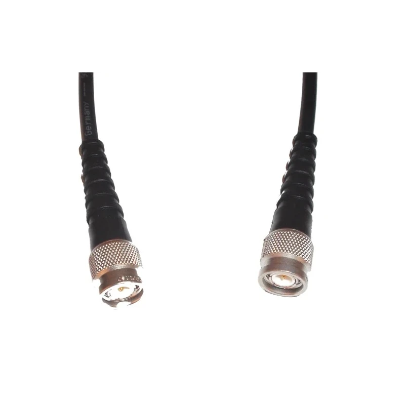 Telegartner TNC Series RG58 Coaxial Cable 50 Ω, Black PVC Jacket, 500 mm Length 