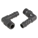 RS PRO Hose Connector Nylon Male BSPT Thread 12 mm ID 3/8 in Threaded Connection Germany