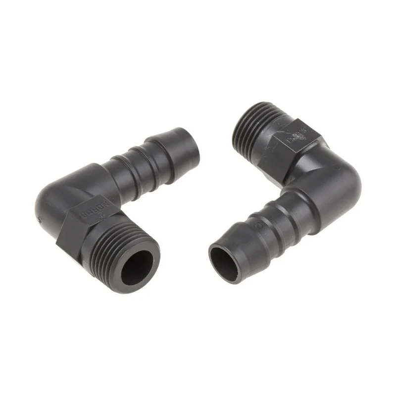 RS PRO Hose Connector Nylon Male BSPT Thread 12 mm ID 3/8 in Threaded Connection Germany