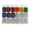 RS PRO Slide-On Cable Marker Kit Pre-printed Earth 0 to 9 + - L T Plain R S N 3mm to 4.2mm Cable Diameter 914-0602