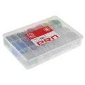 RS PRO Slide-On Cable Marker Kit Pre-printed Earth 0 to 9 + - L T Plain R S N 3mm to 4.2mm Cable Diameter 914-0602