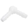 RS PRO Hose Connector 6 mm ID Push-on Acetal Body Male Elbow Coupling POM 795-461