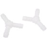 RS PRO Hose Connector 12 mm ID Push-on Acetal Body Male Y Coupling 795-556