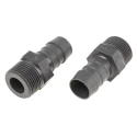 RS PRO Hose Connector Nylon Material, 19 mm ID, BSP 3/4 in Male Threaded Connection 1/4 in Threaded End 795-219