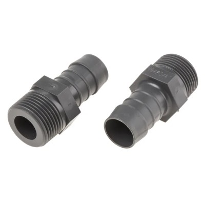 RS PRO Hose Connector Nylon Material, 19 mm ID, BSP 3/4 in Male Threaded Connection 1/4 in Threaded End 795-219