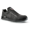 AIMONT 24 Bit Unisex Black Grey Aluminium Safety Trainer Size EU 38 UK 5 CALVIN ABI06 38
