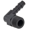 RS PRO Elbow Male Hose Connector Nylon 8 mm ID 3/8 in BSP Threaded 795-269