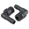 RS PRO Hose Connector Nylon Body 12 mm ID Male BSPT 1/2 in to Threaded 1/4 in 795-310