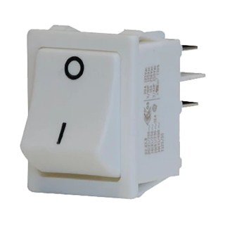 RS PRO SPST On-Off Rocker Switch Panel, Polyester Housing, 20A Contact Current, 250V AC 28V DC, Panel Mount 914-3579