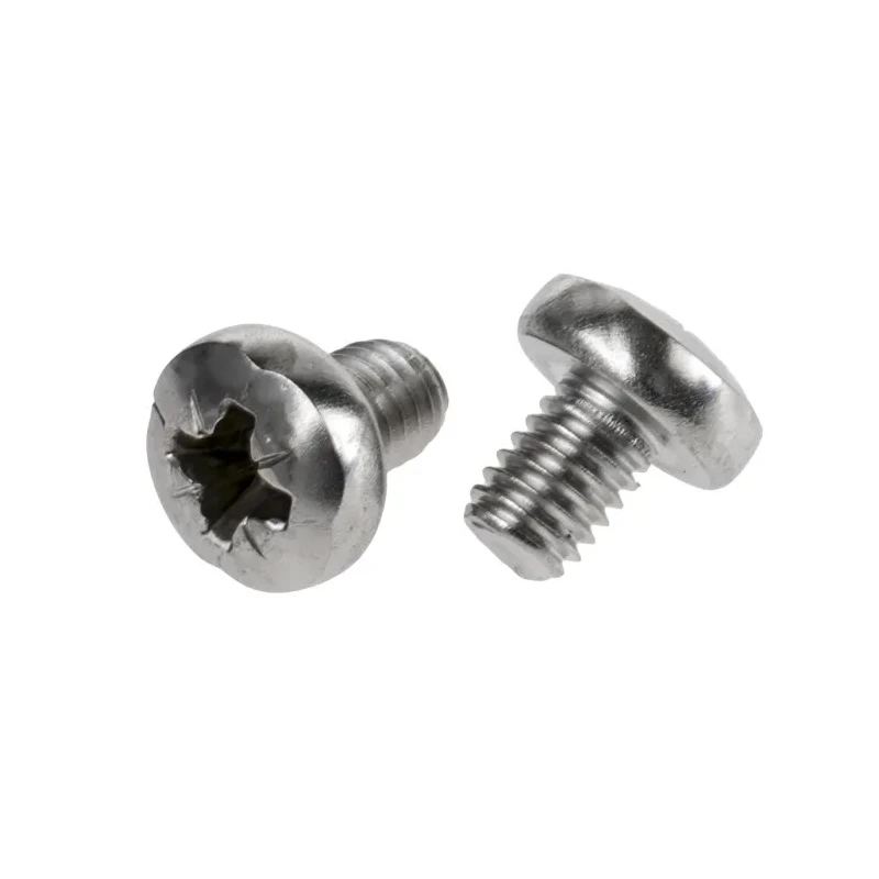 RS PRO Pozidriv Pan Stainless Steel Machine Screw M6 Thread 8 mm Length 914-1529