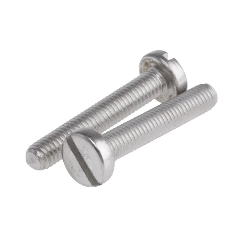 RS PRO Slot Pan Stainless Steel Machine Screw 35 mm M6 914-1611