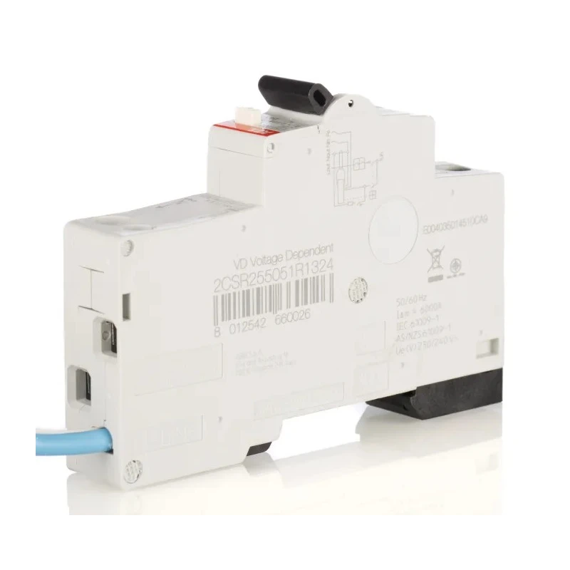 ABB Residual Current Circuit Breaker with Overload Protection, 32A Current Rating 2CSR255051R1324 DSE201 C32 AC30 - N Blue
